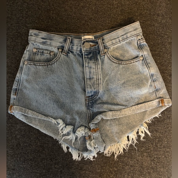 Superdown Revolve Womans Jean Shorts - Picture 1 of 6